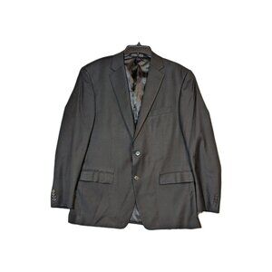 Austin Reed 42R Black Wool Mens Blazer Sport Coat Suit Jacket